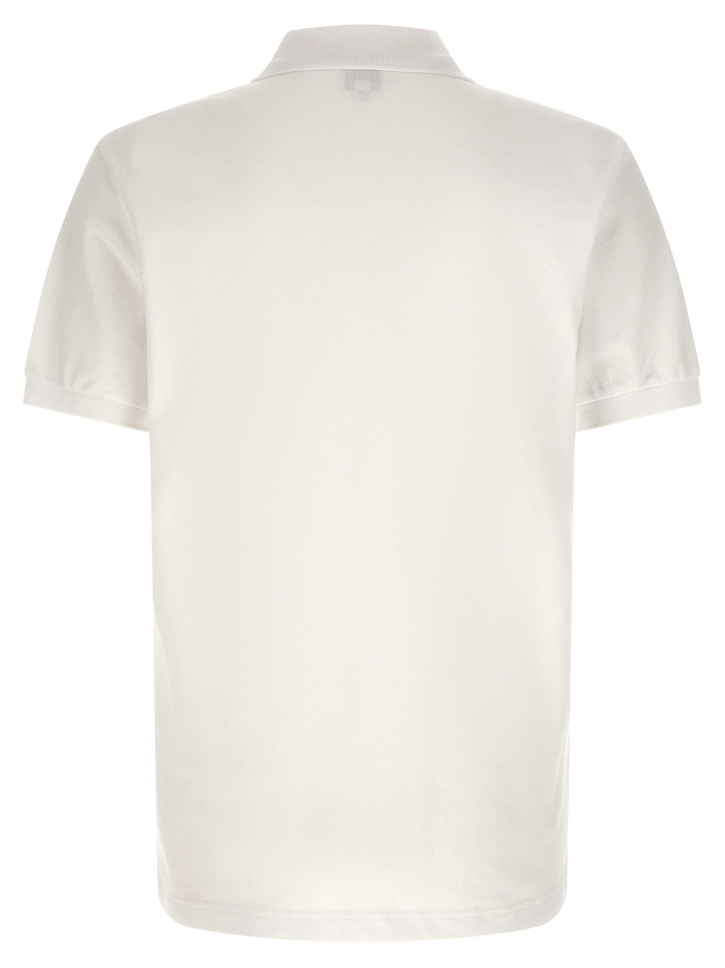 White Cotton Polo Shirt