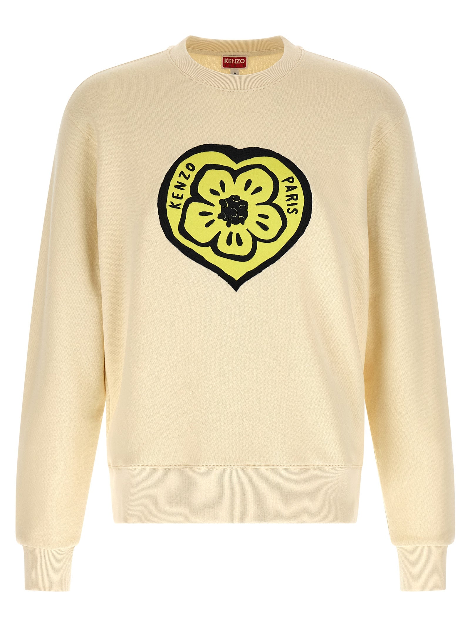 Beige Cotton Sweatshirt