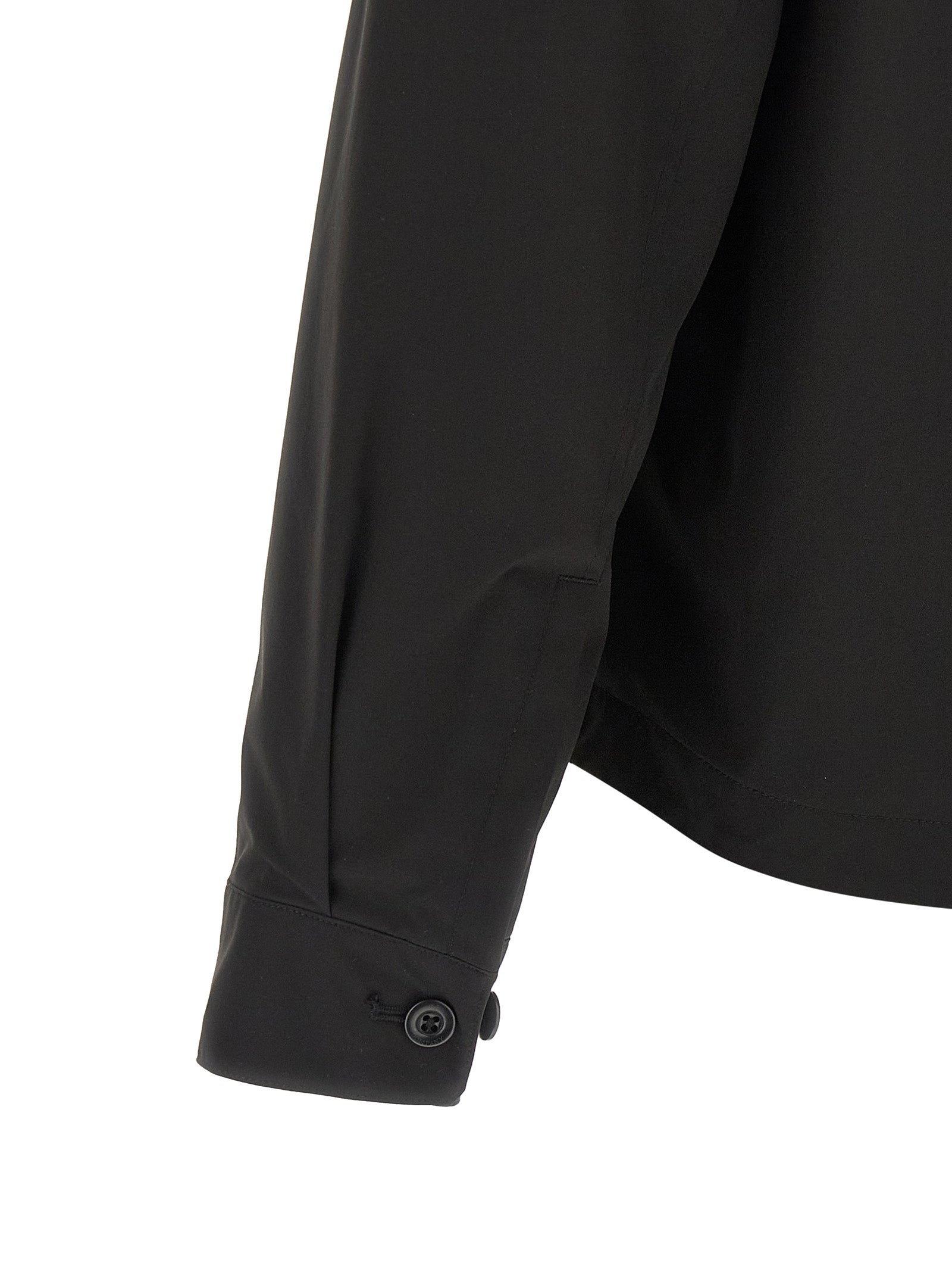 Black Polyester Blouse