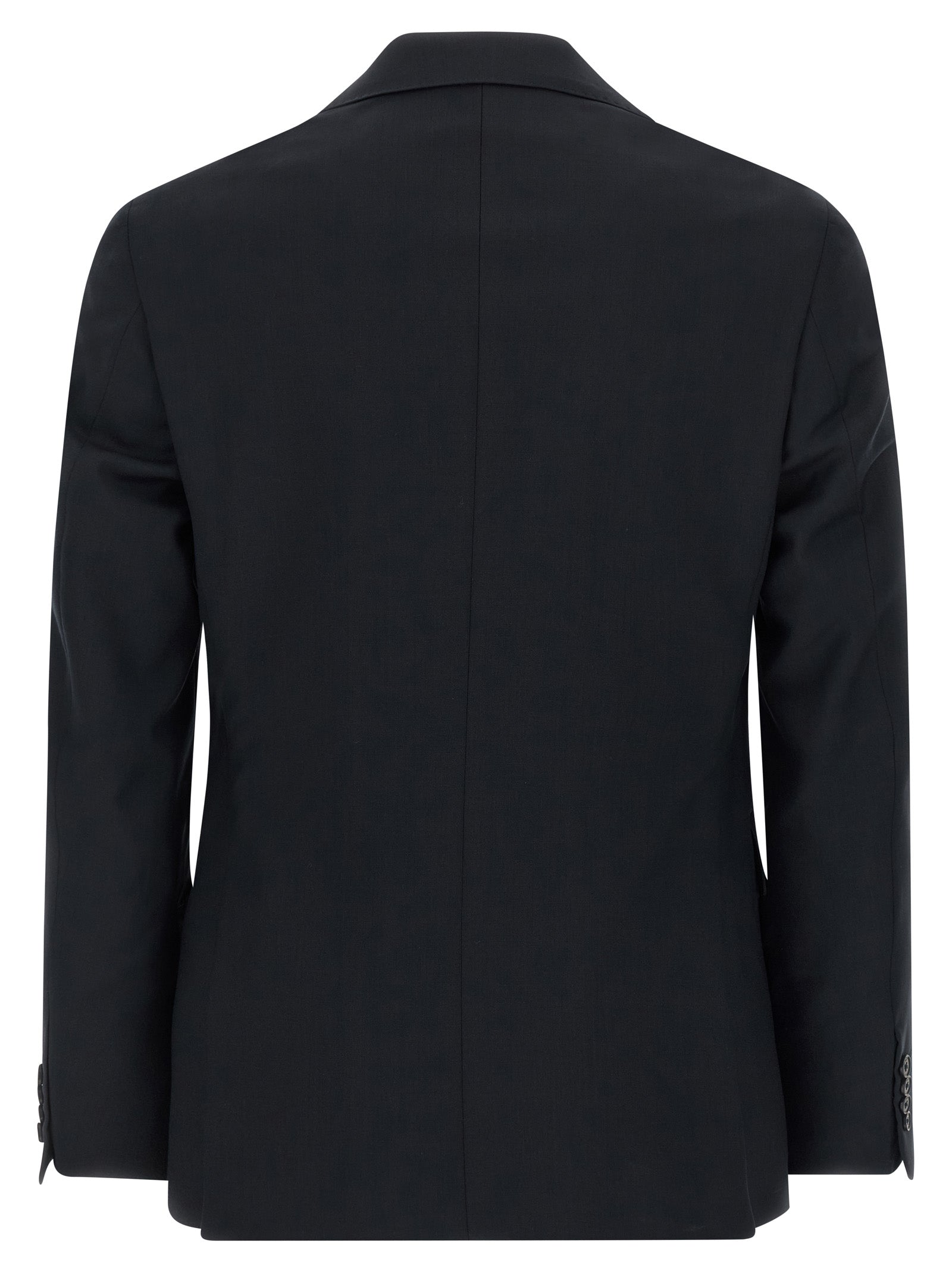 Blue Wool Two-Piece Suit