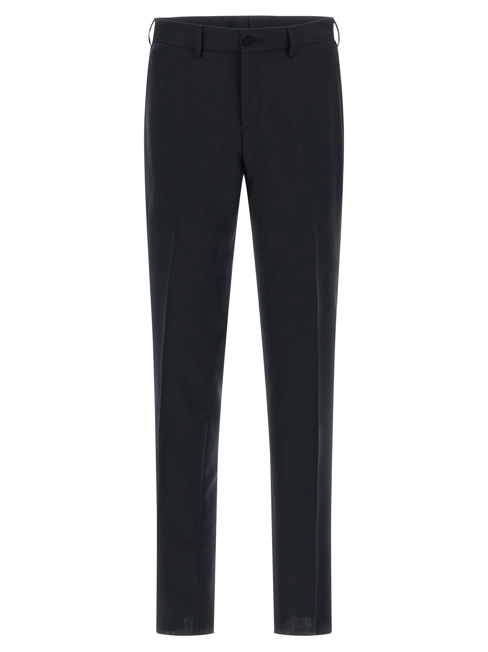 Blue Wool Two-Piece Suit