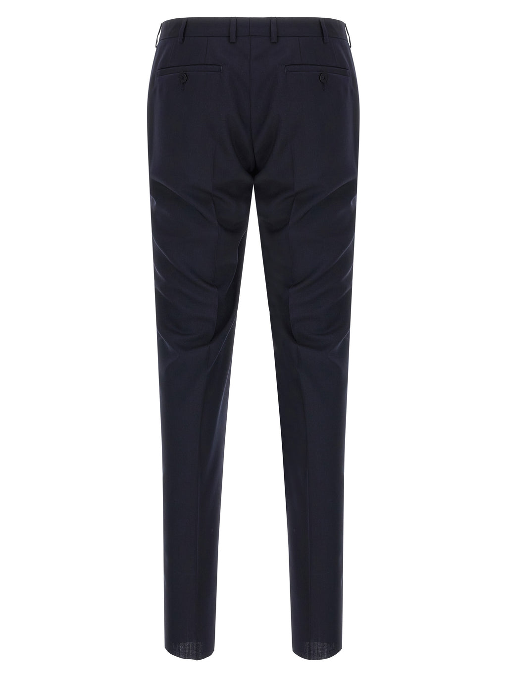 Blue Wool Two-Piece Suit