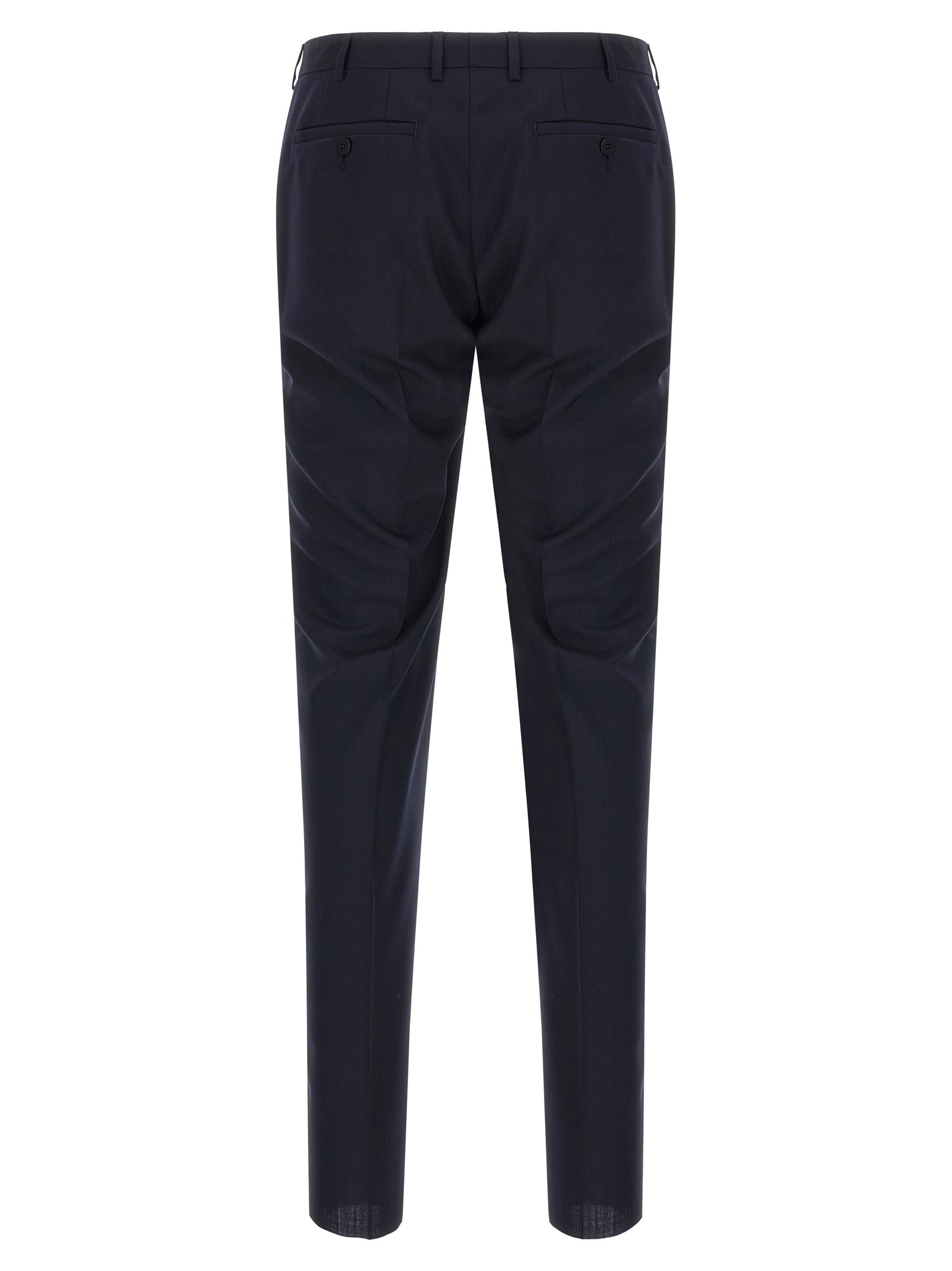 Blue Wool Two-Piece Suit