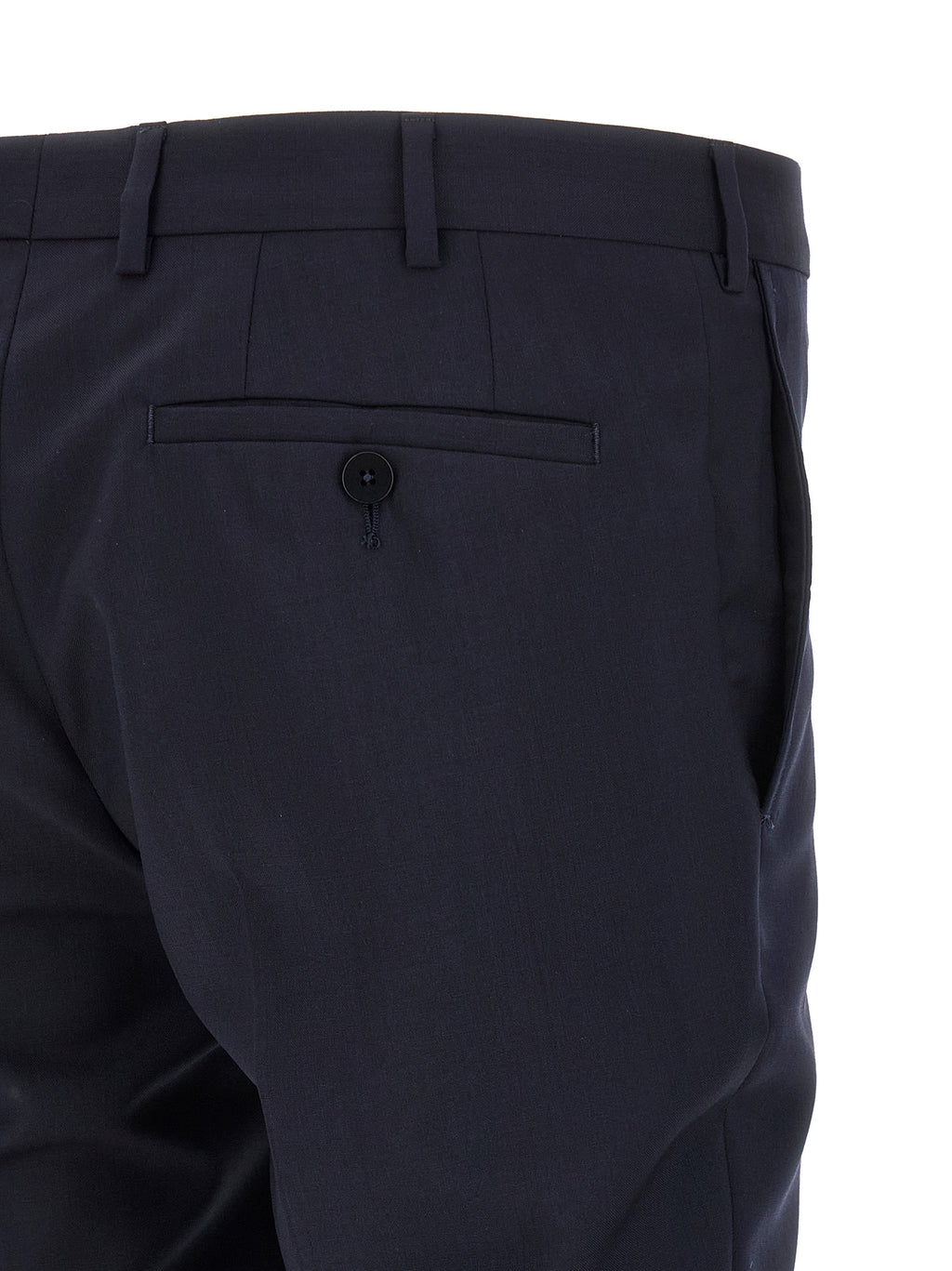 Blue Wool Two-Piece Suit