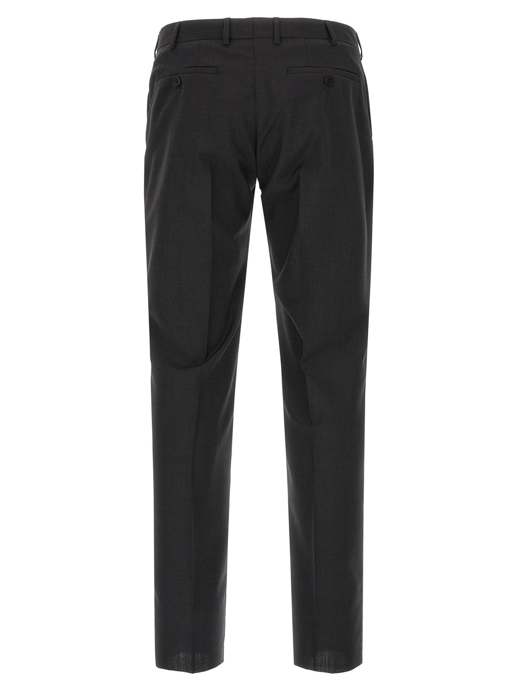 Gray Viscose Two-Piece Suit