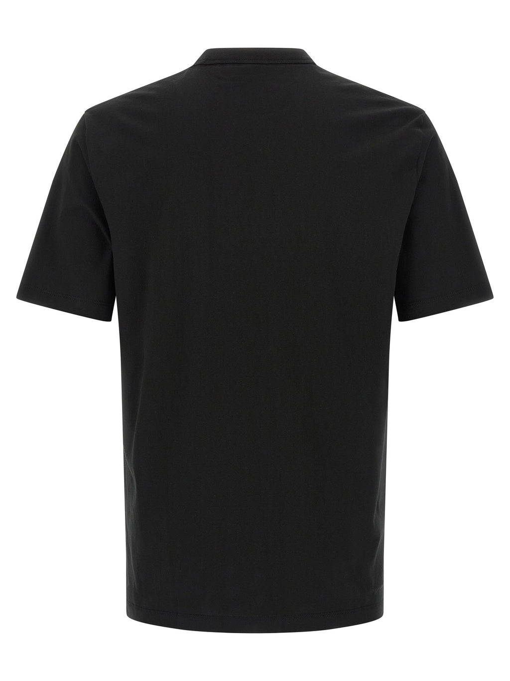 Black Cotton T-Shirt