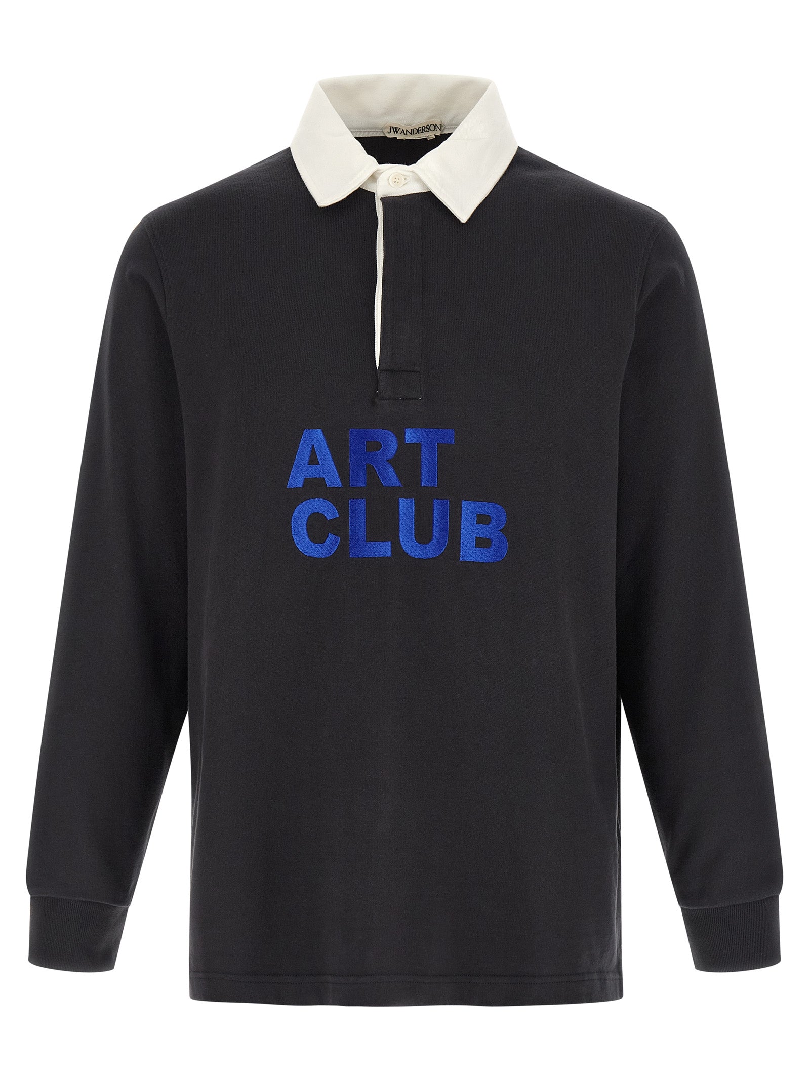 Black Cotton Polo Shirt