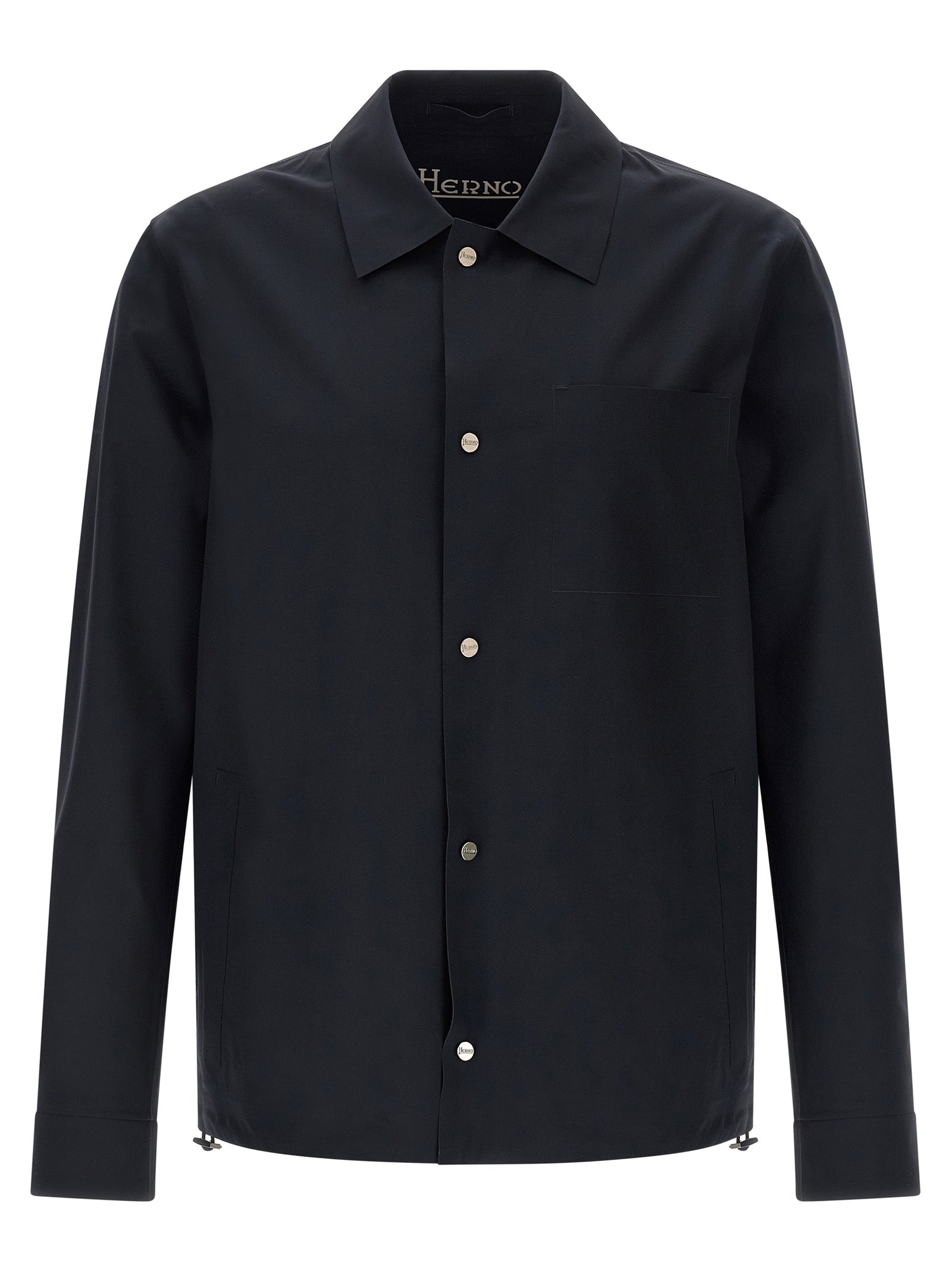 Blue Polyamide Shell Jacket