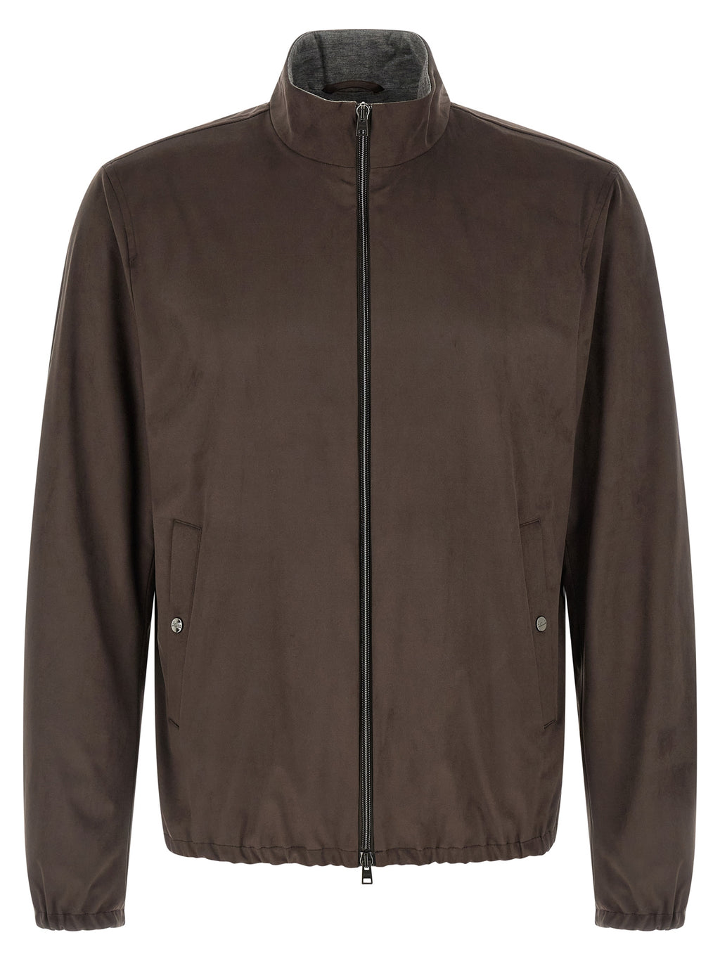 Brown Polyester Jacket