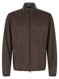 Brown Polyester Jacket