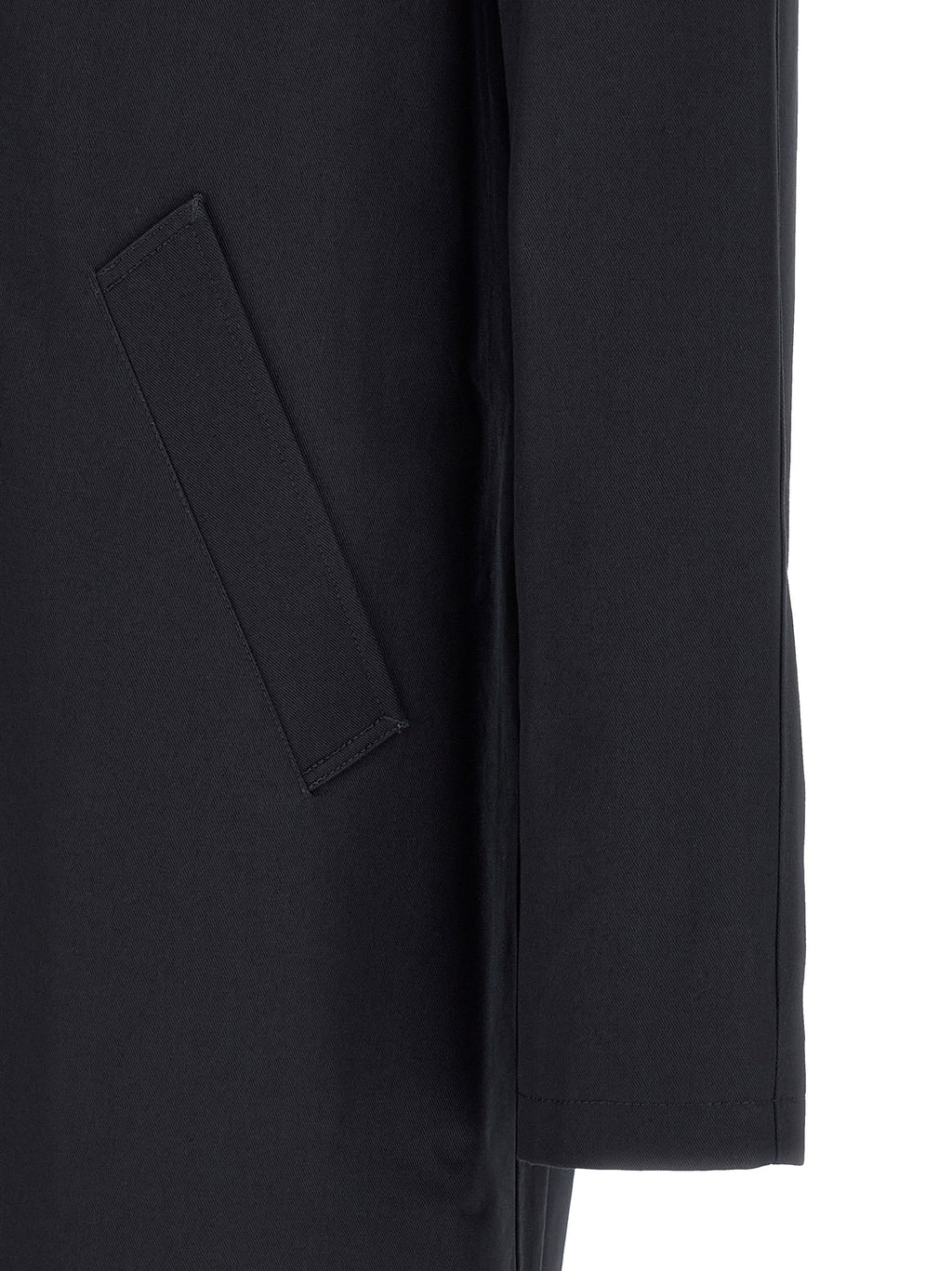 Blue Cotton Coat