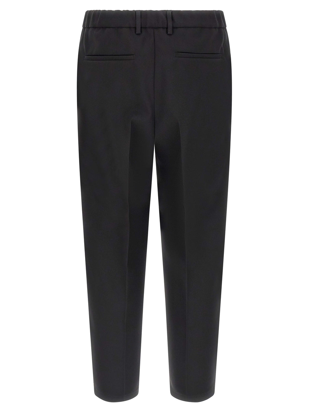 Black Polyester Dress Pants
