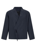 Blue Viscose Blazer