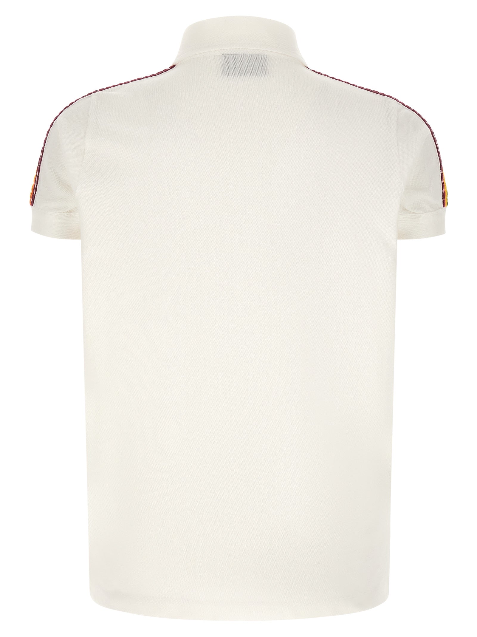 White Cotton Polo Shirt