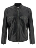 Black Leather Leather Jacket