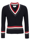 Blue Cotton Cardigan