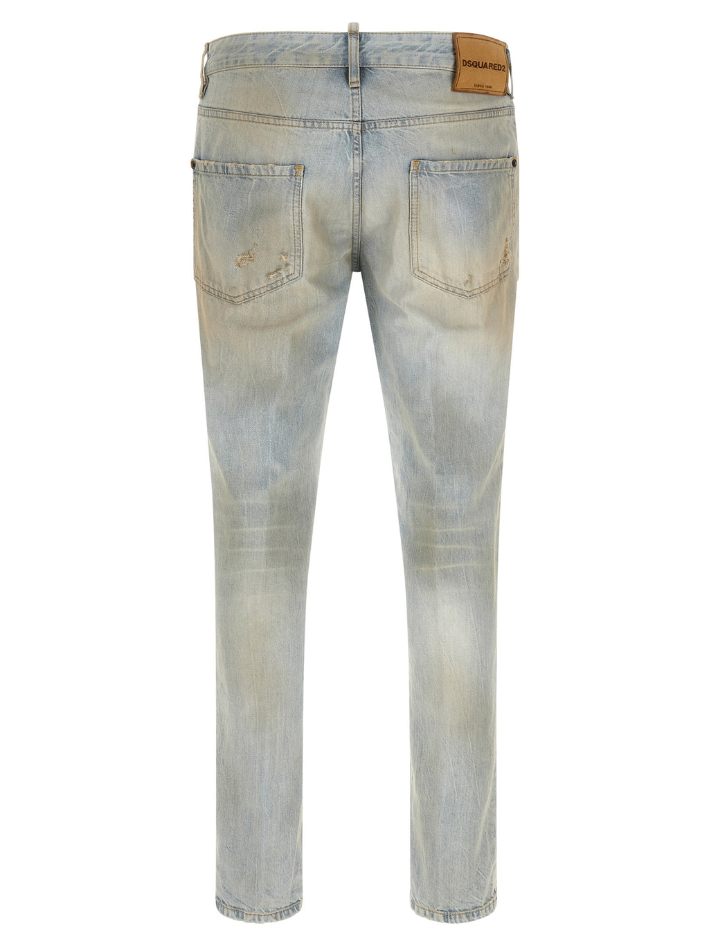 Blue Cotton Jeans Denim