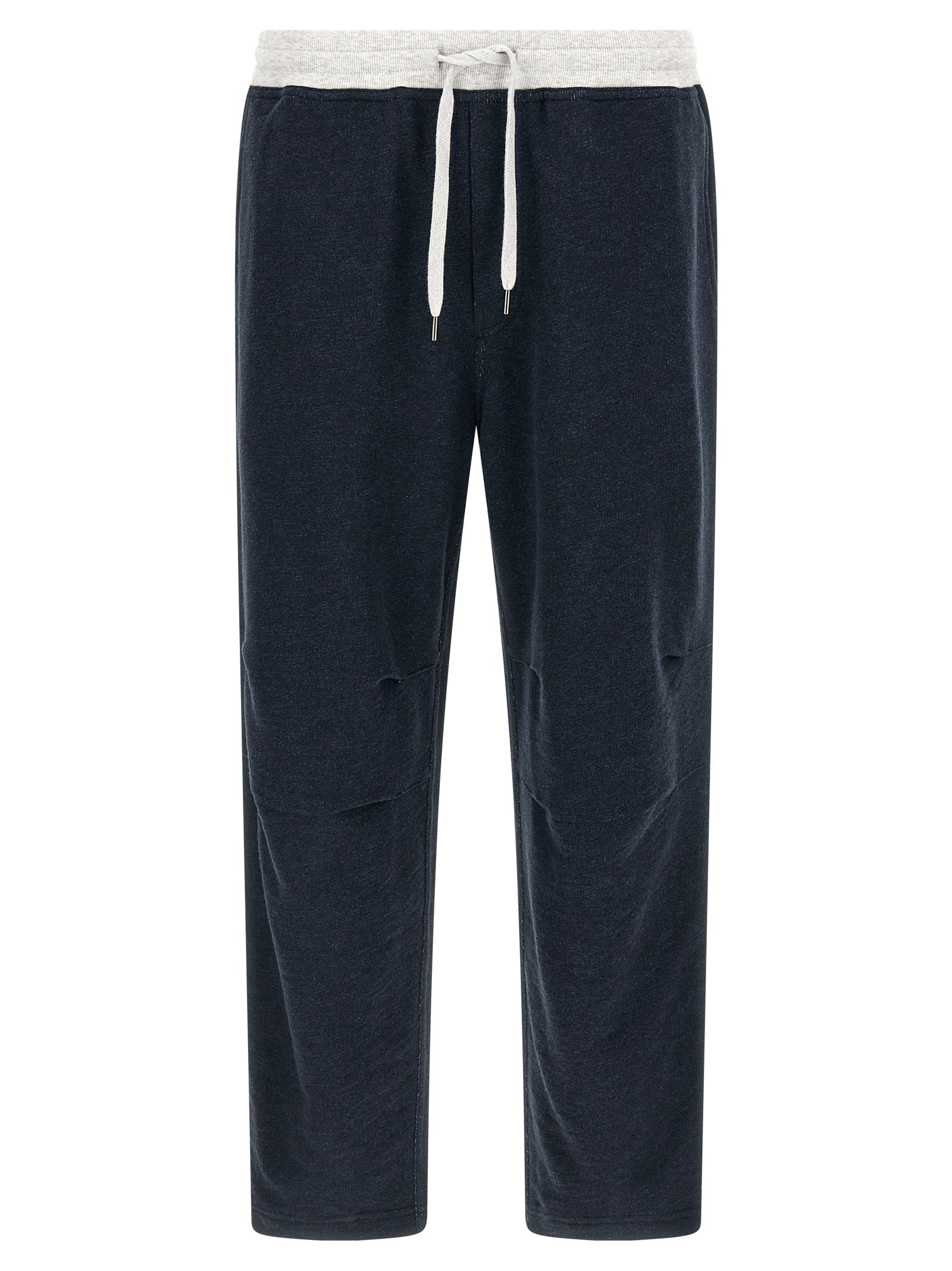 Blue Cotton Joggers (Workout Pants)