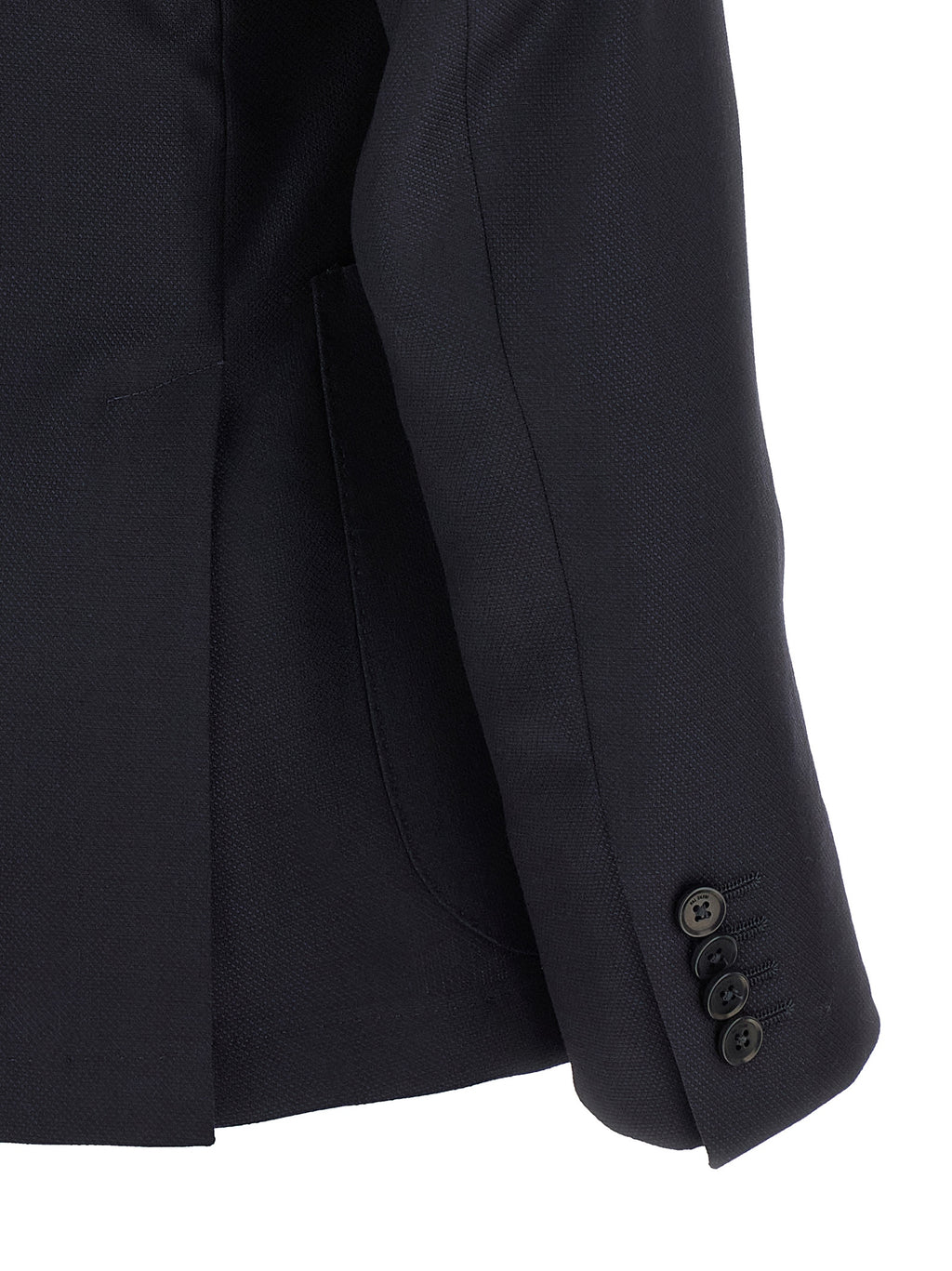 Blue Wool Blazer