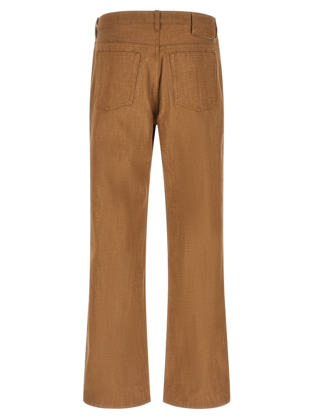 Brown Cotton Jeans Denim