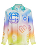Multicolor Silk Blouse