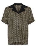 Bicolor Viscose Blouse