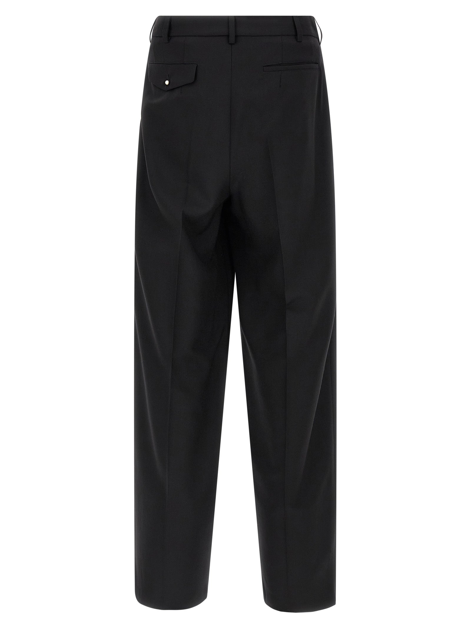 Black Wool Dress Pants