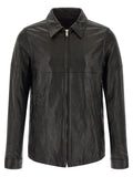 Black Lamb Leather Leather Jacket