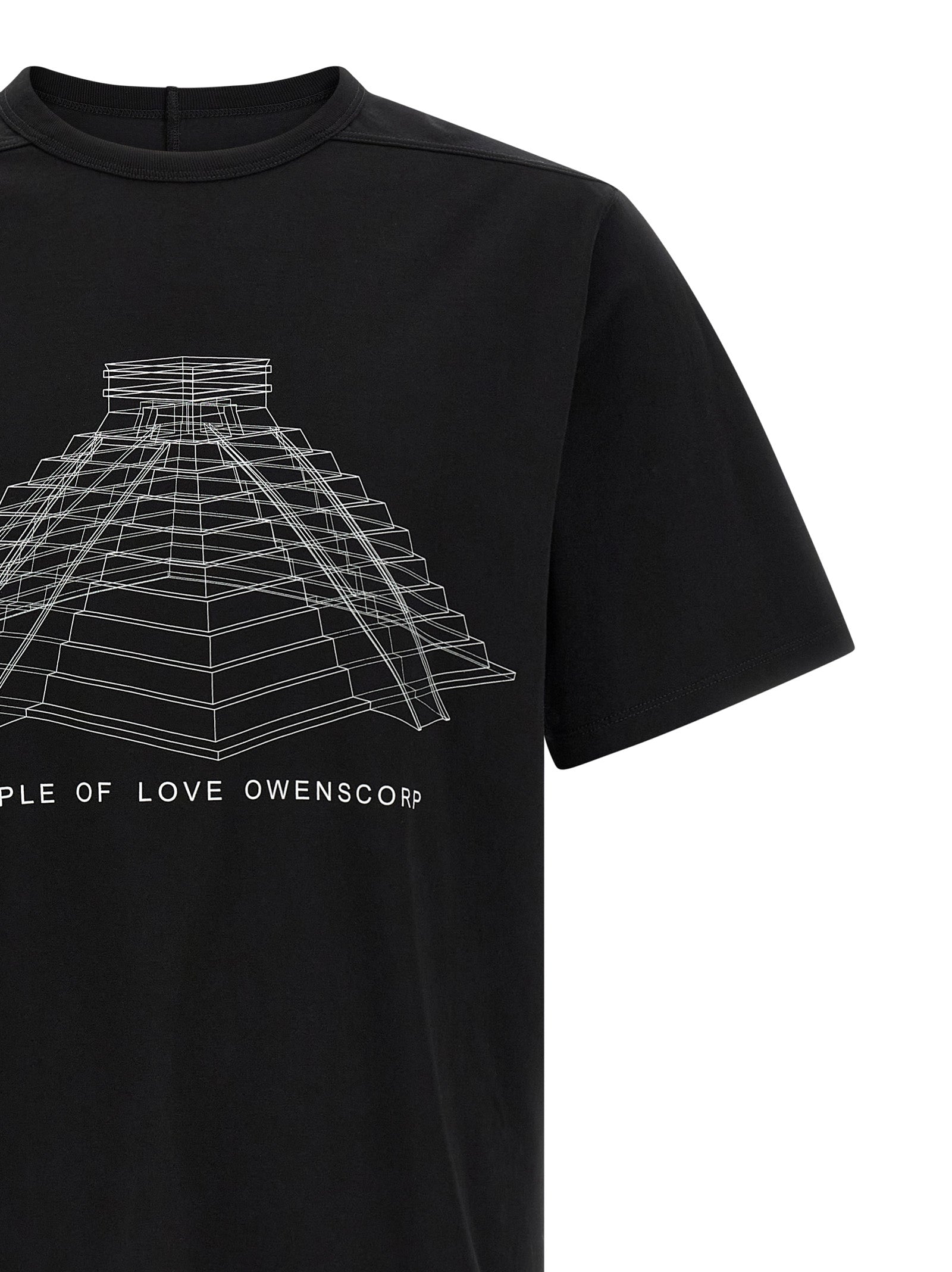 Black Cotton T-Shirt