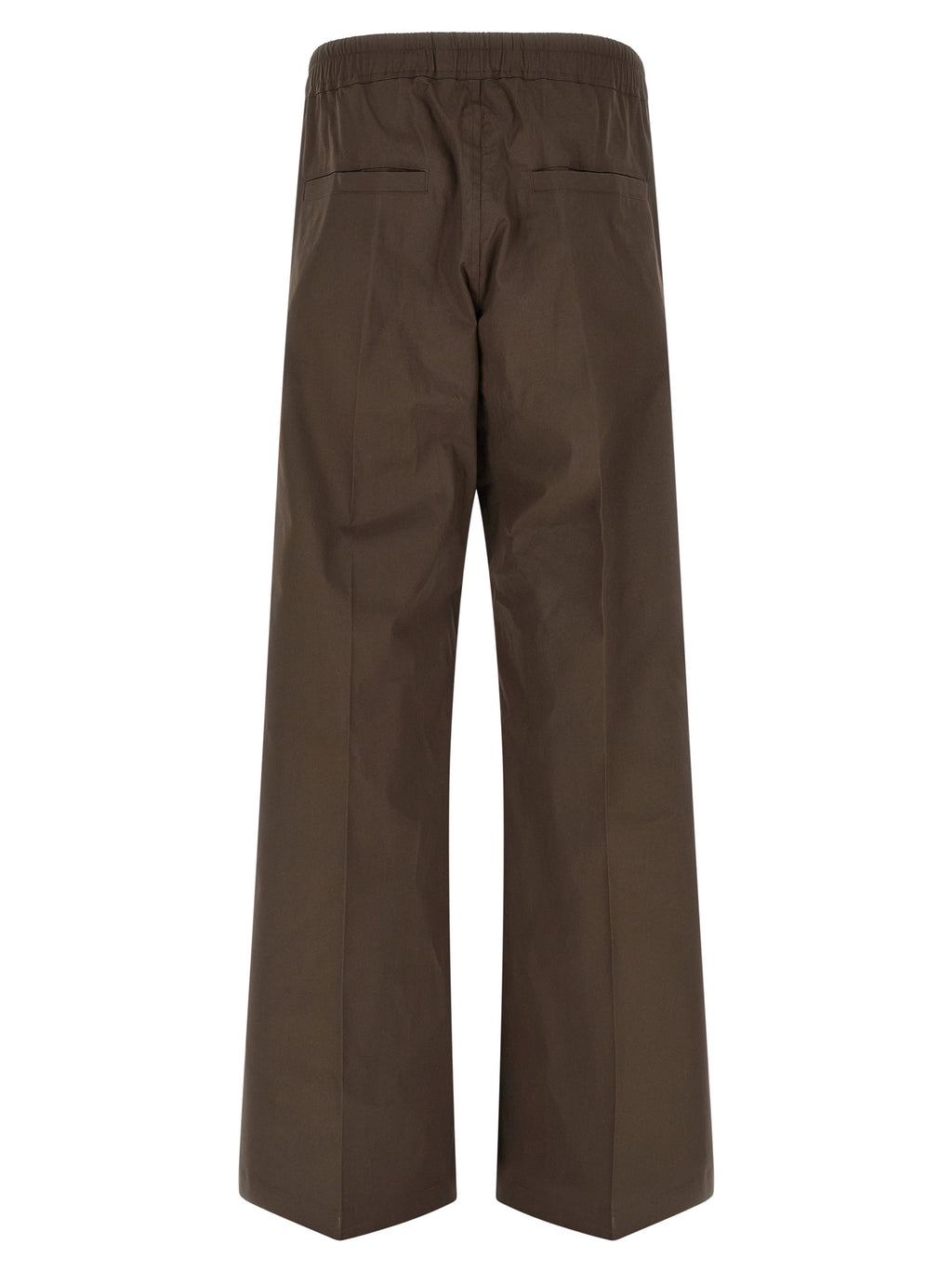 Brown Cotton Cargo Pants