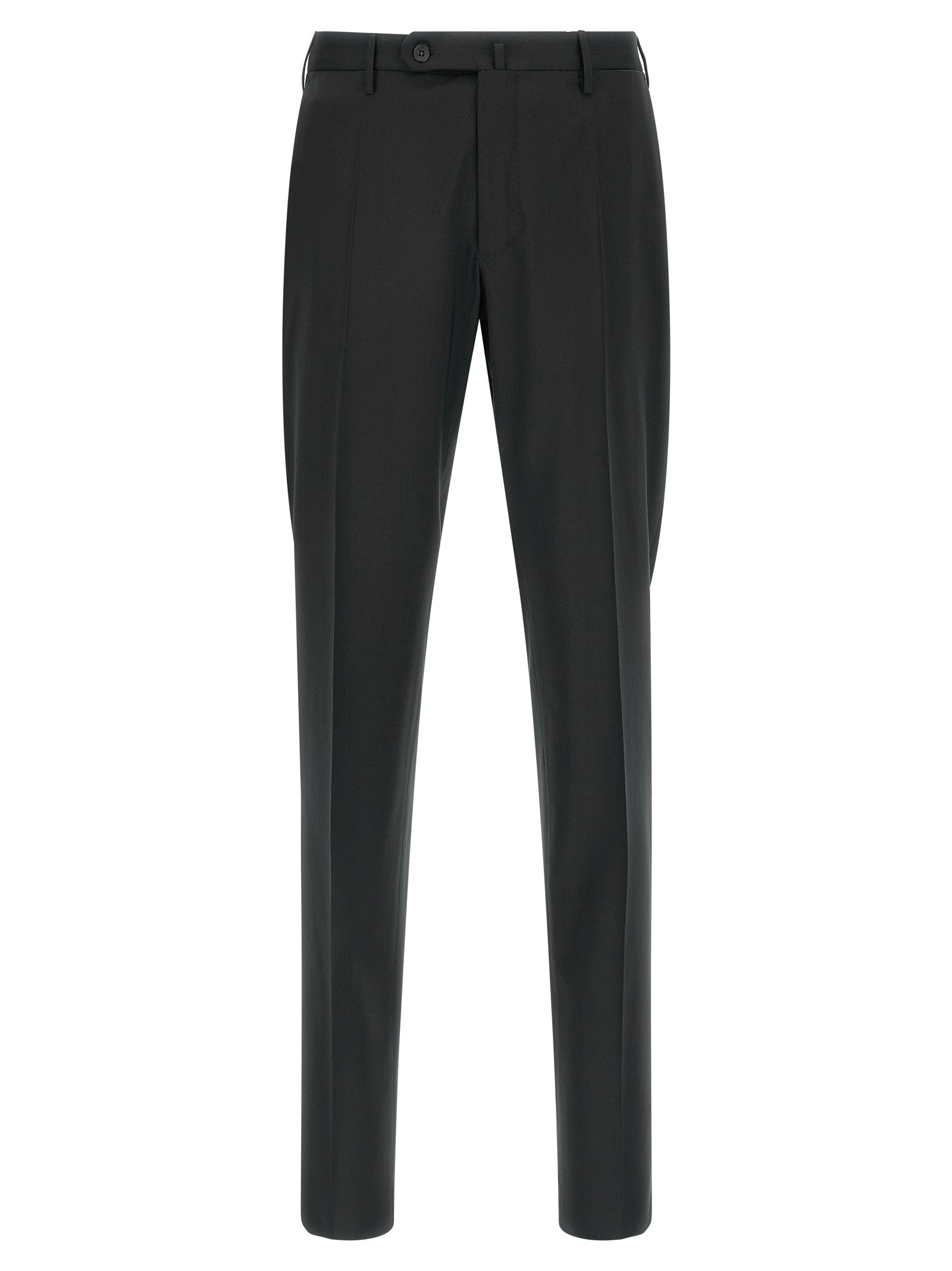 Black Virgin Wool Dress Pants