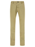 Bicolor Cotton Casual Pants