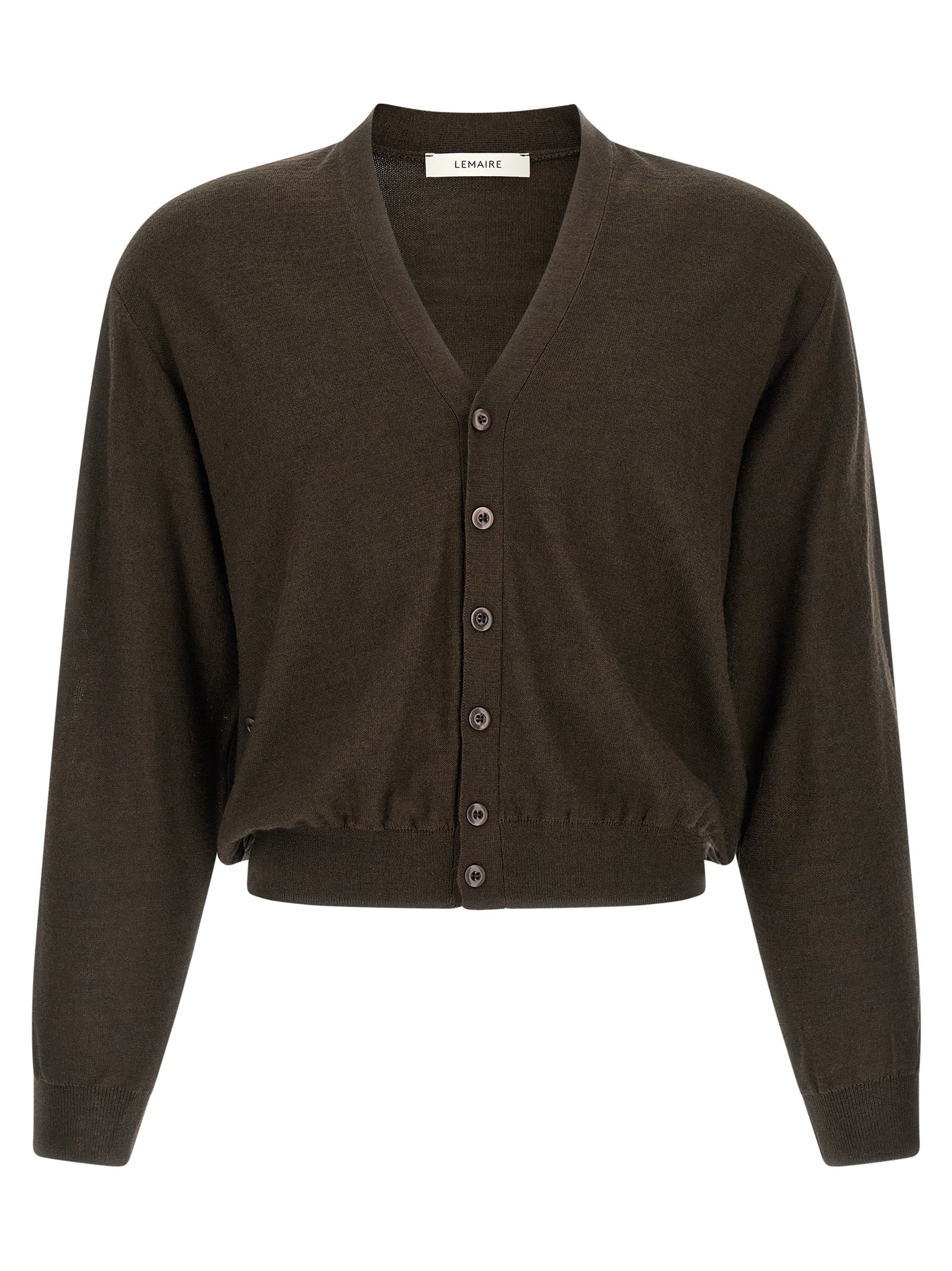Brown Marabou Cardigan