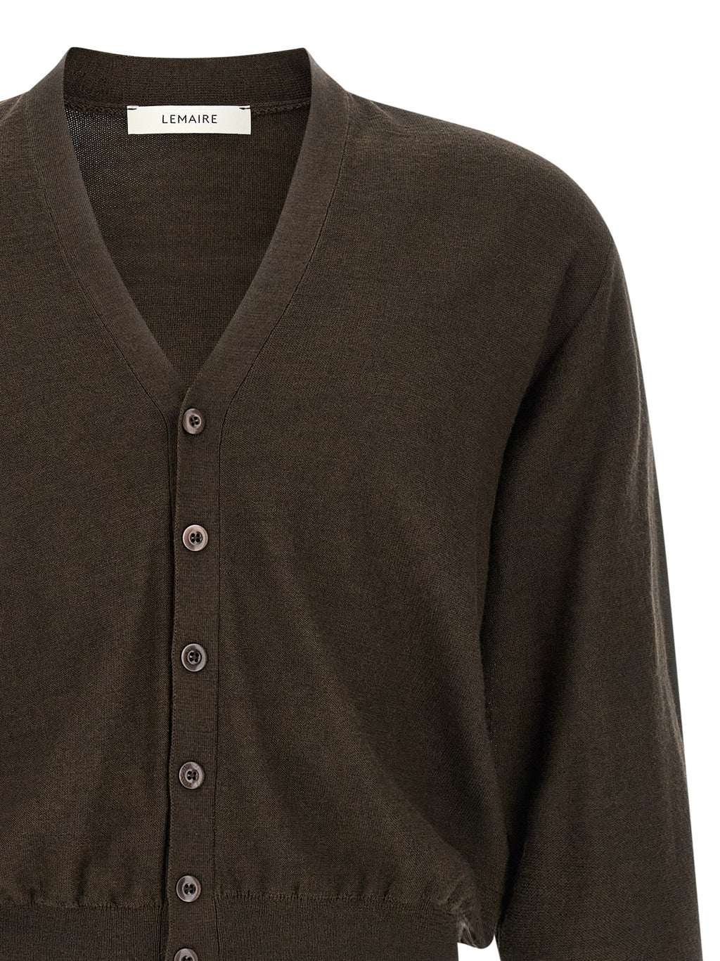 Brown Marabou Cardigan