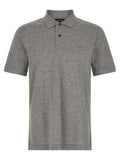 Gray Cotton Polo Shirt