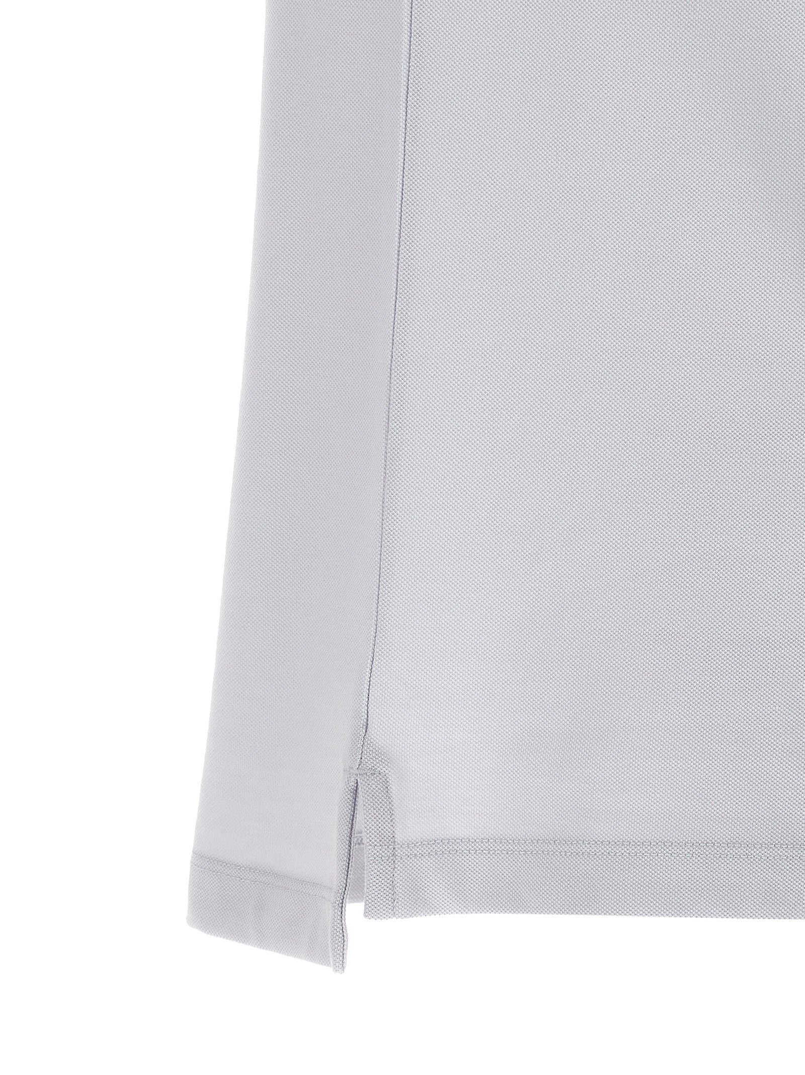 Blue Cotton Polo Shirt