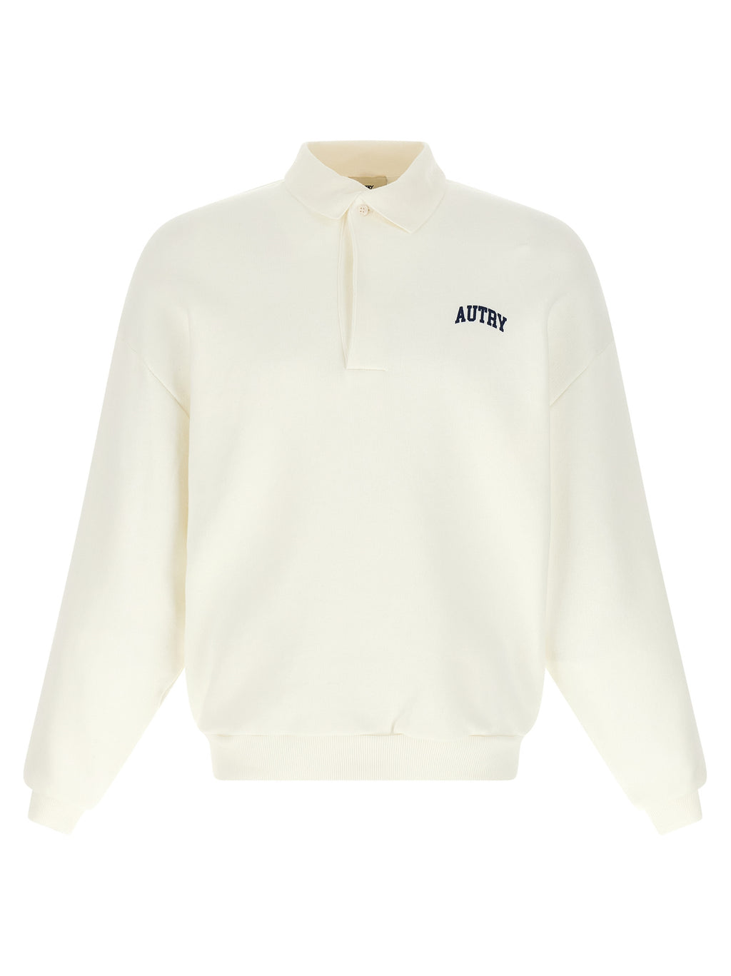 White Cotton Sweatshirt