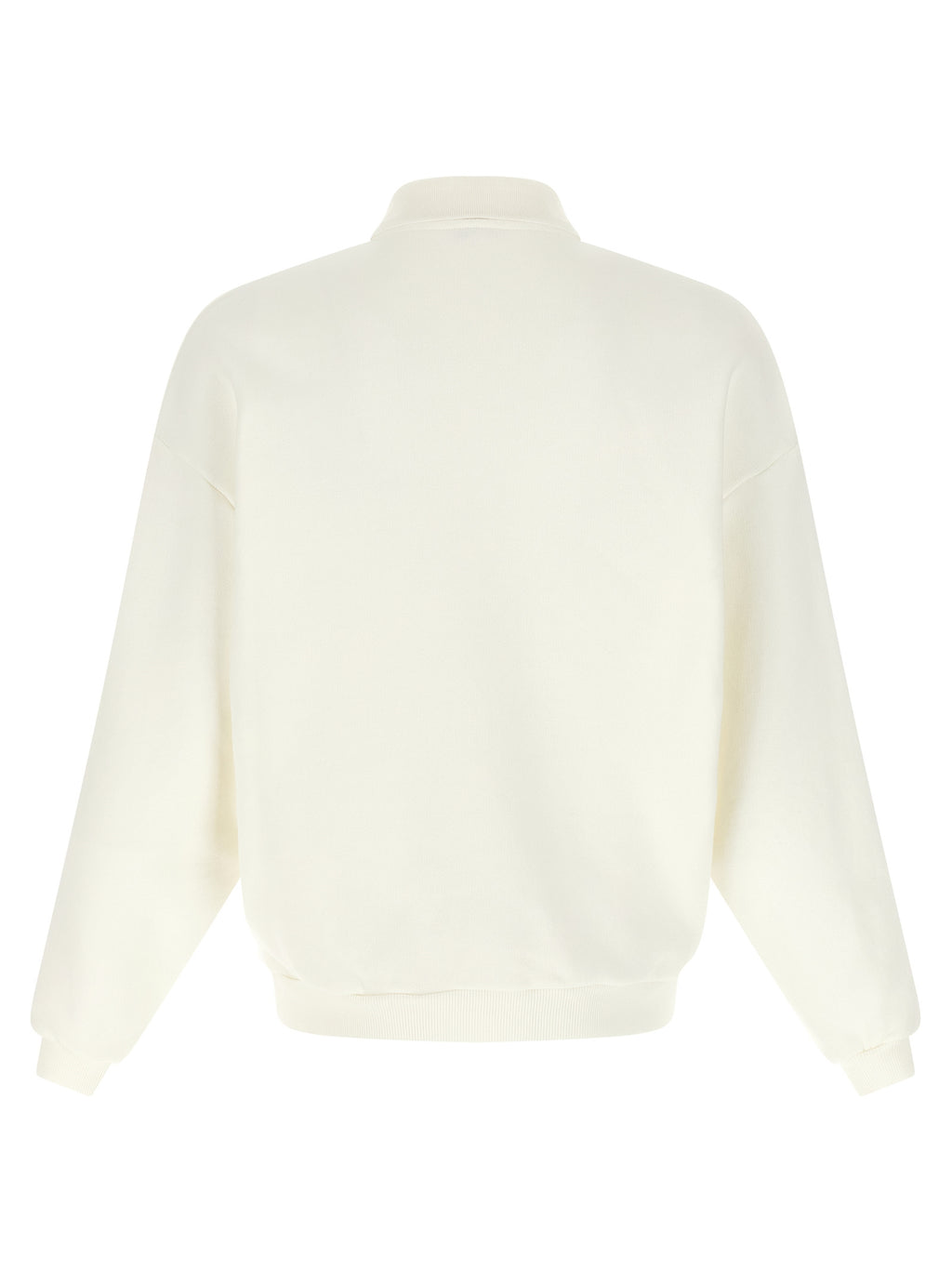 White Cotton Sweatshirt