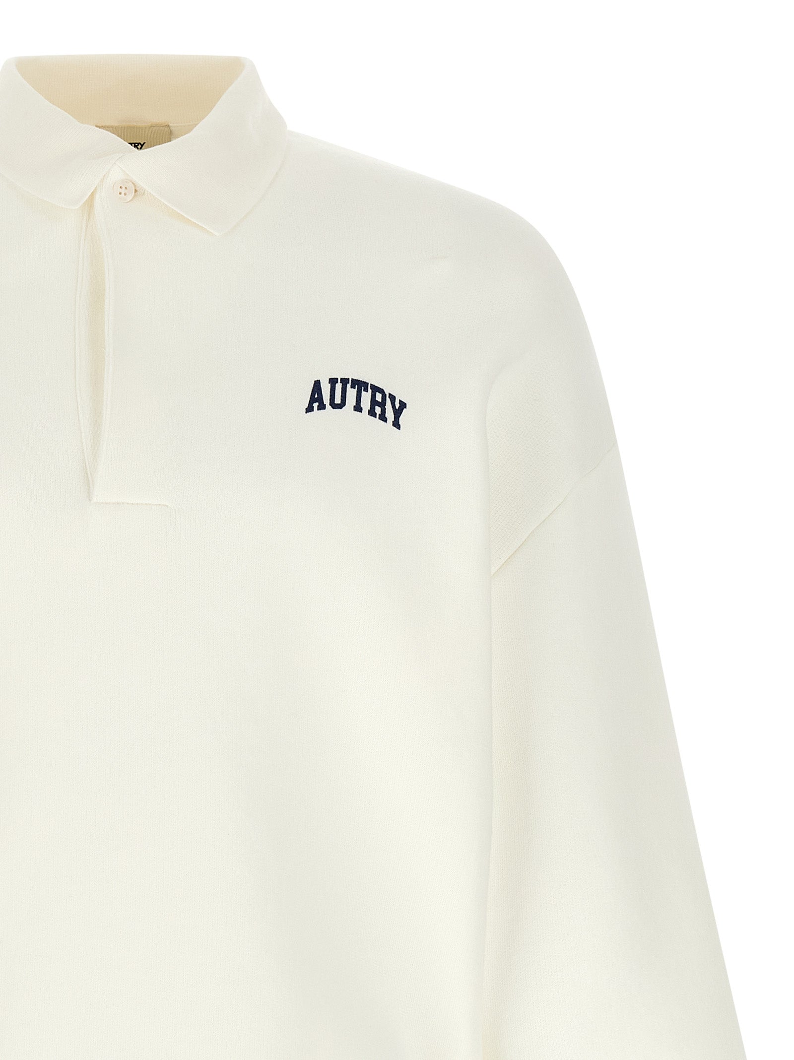 White Cotton Sweatshirt