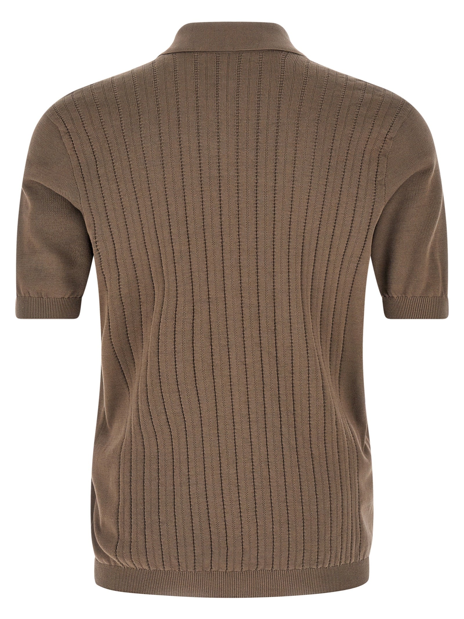 Brown Cotton Blouse
