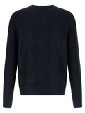 Blue Cotton Cardigan