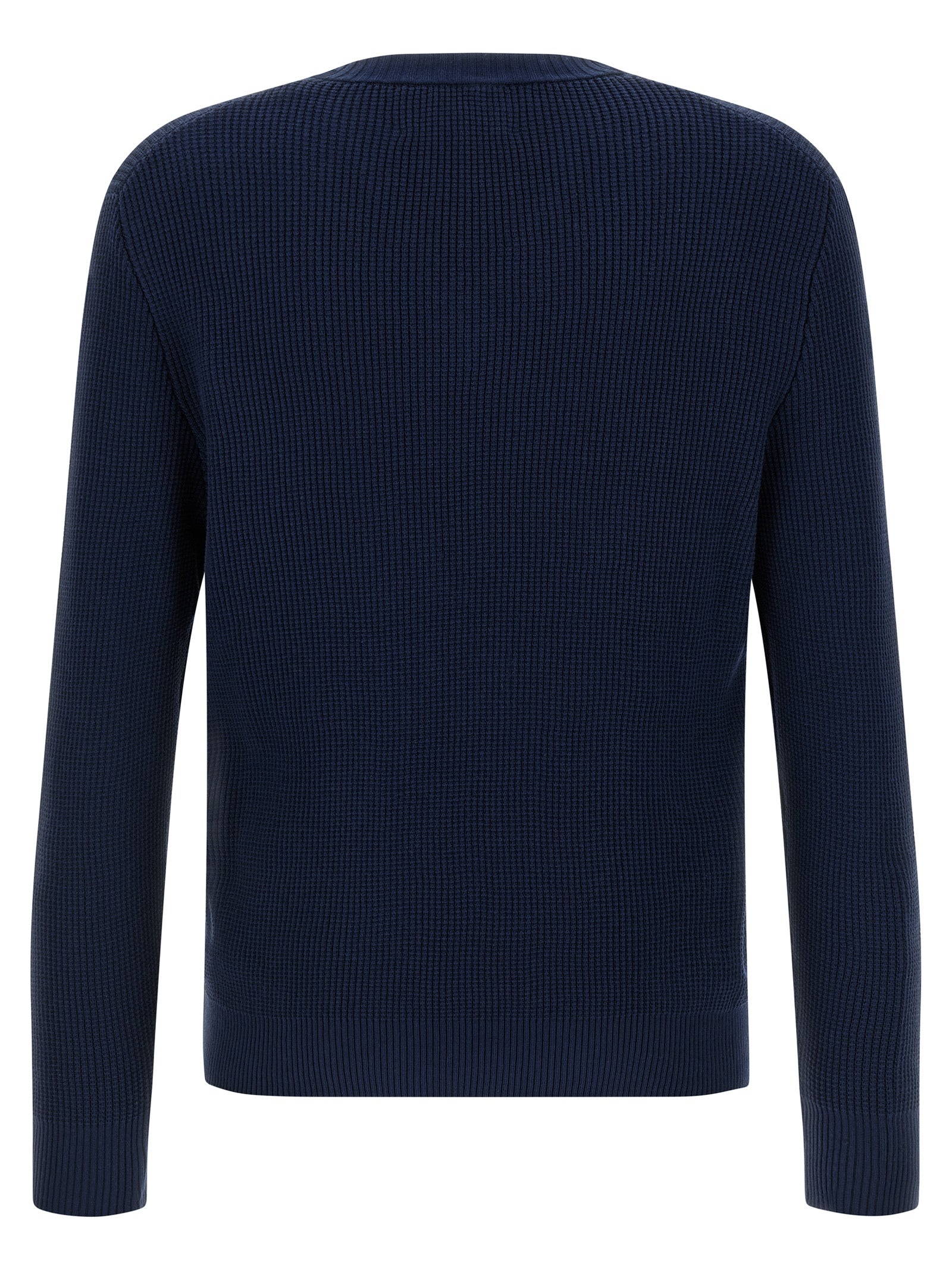 Blue Cotton Cardigan