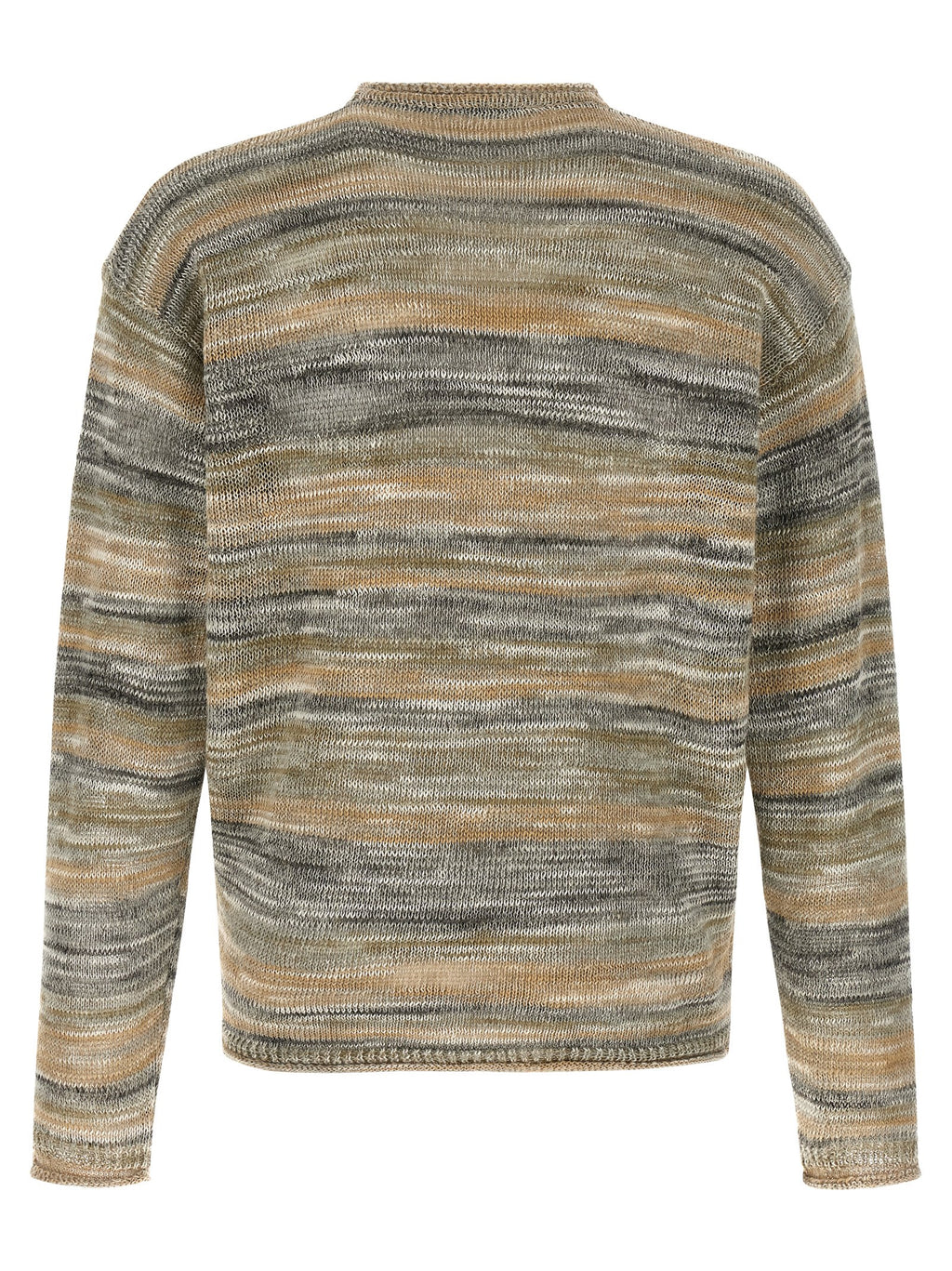 Gray Linen Cardigan