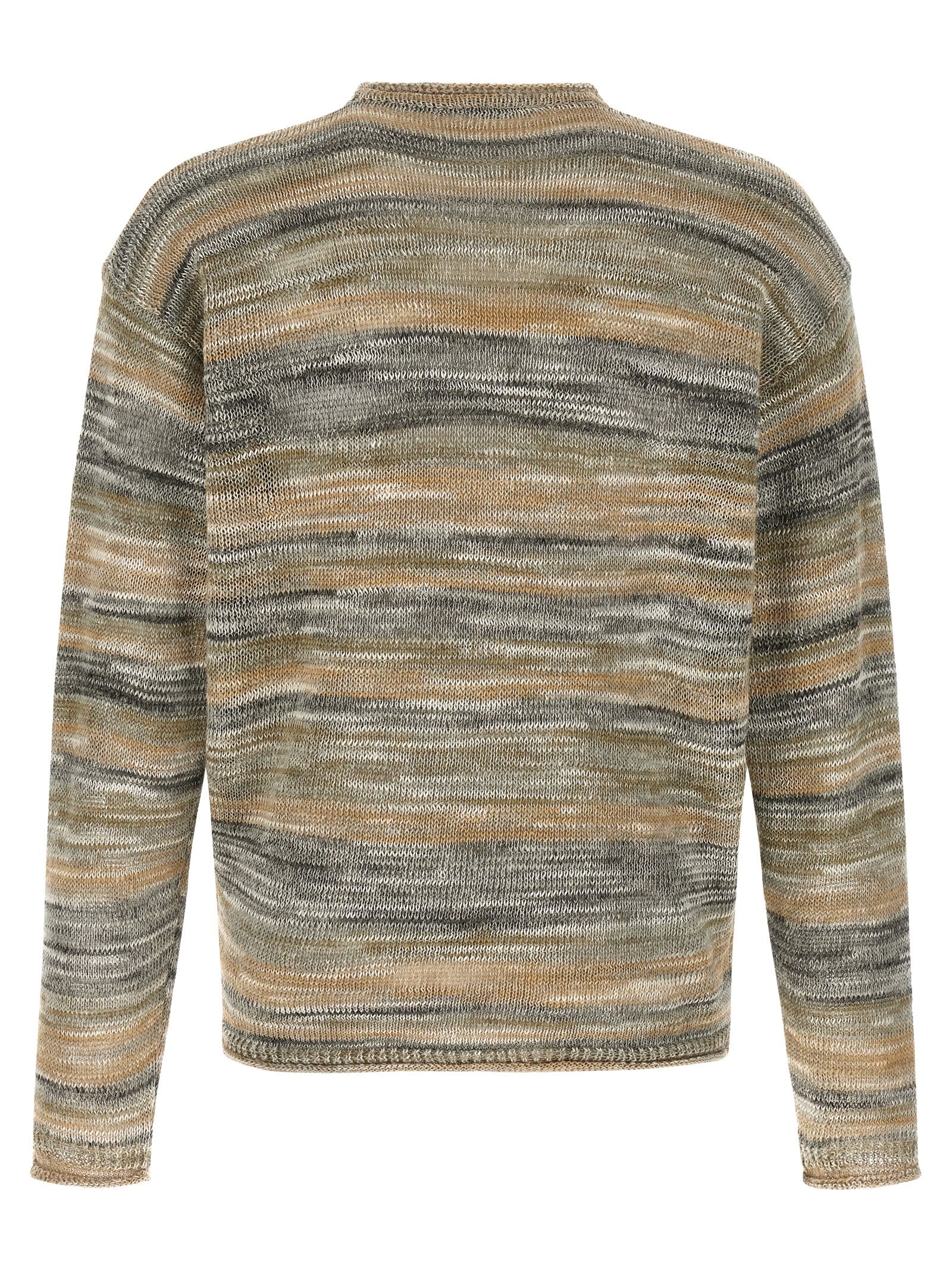 Gray Linen Cardigan