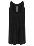 Black Cotton Tank Tops