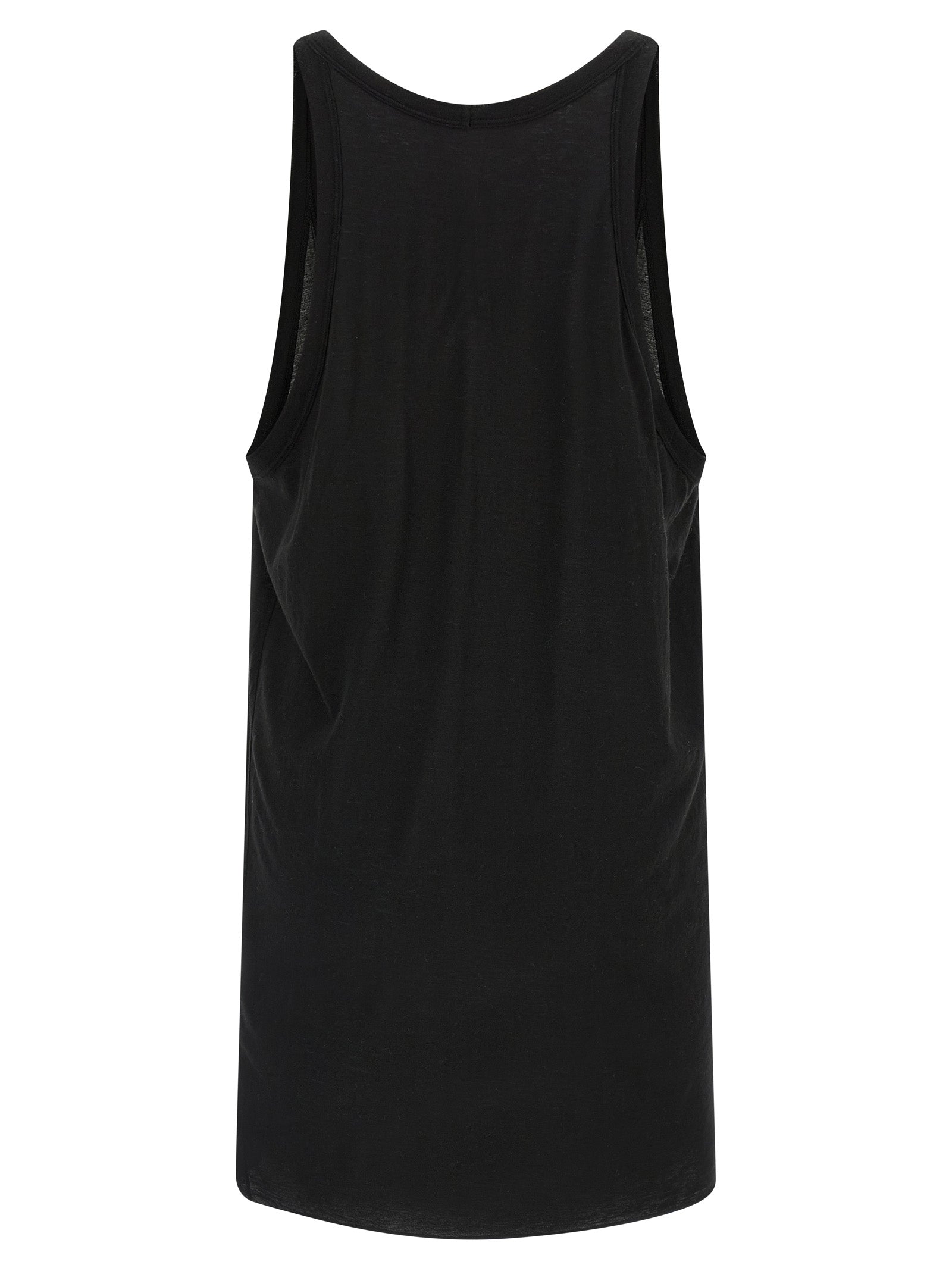 Black Cotton Tank Tops
