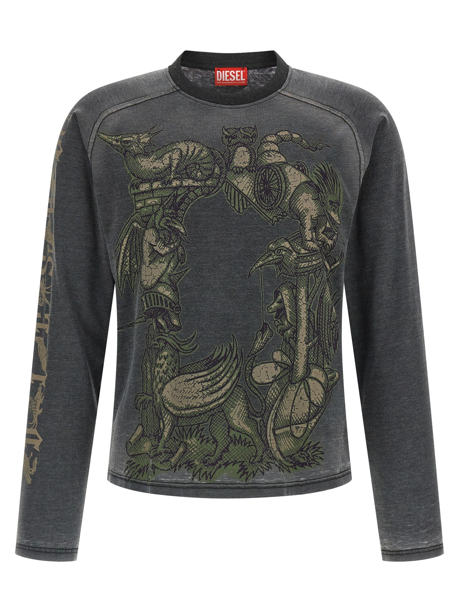 Gray Cotton Sportswear