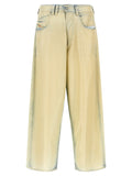 Beige Lyocell Jeans Denim
