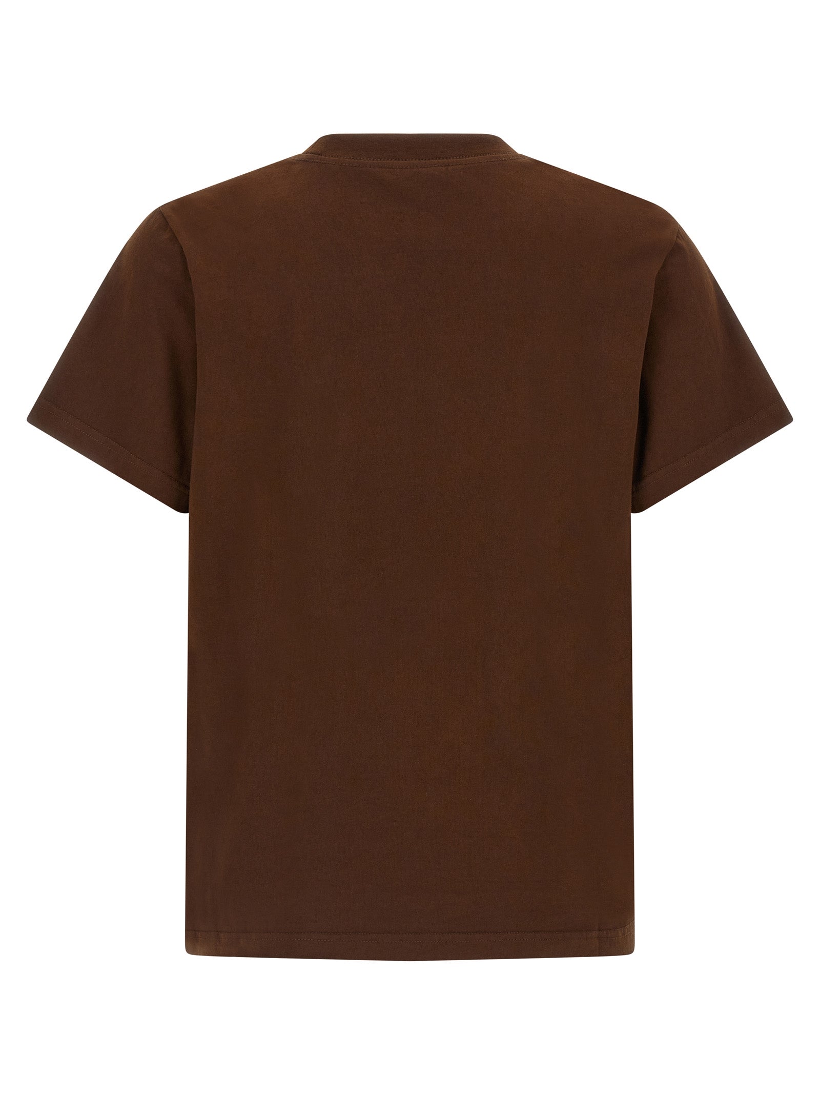 Brown Cotton T-Shirt