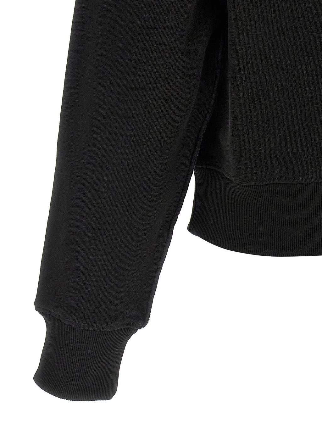 Black Cotton Cardigan